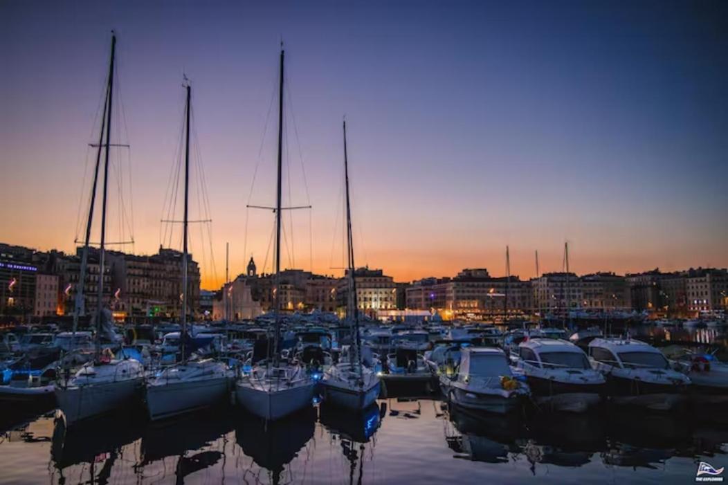 Charmante Escale Au Coeur Du Panier Pres Vieux Port Marselha Exterior foto